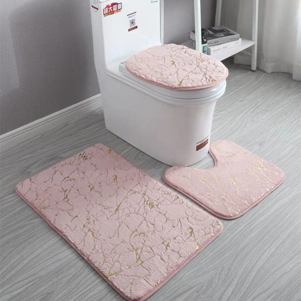 Bathroom Toilet Mats Set