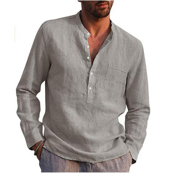 Egyptian Linen Dinner Shirt