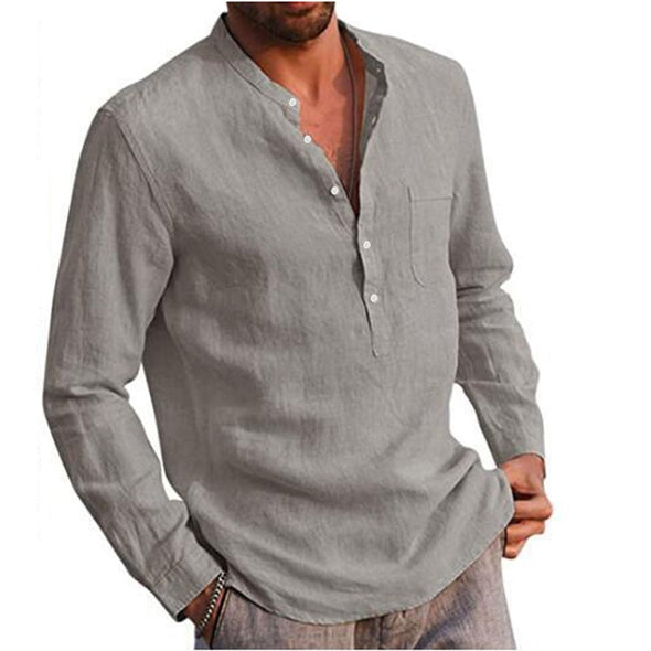 Egyptian Linen Dinner Shirt