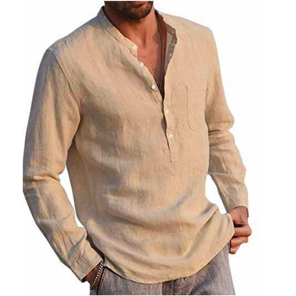 Egyptian Linen Dinner Shirt