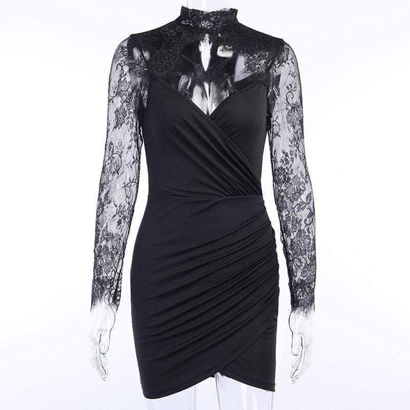 Black Velvet Dress