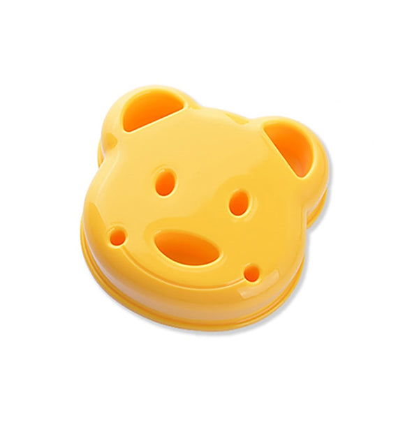 Cute Yellow Bear Sandwich Mold