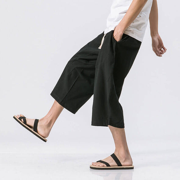 Deshimasu Cropped Pants