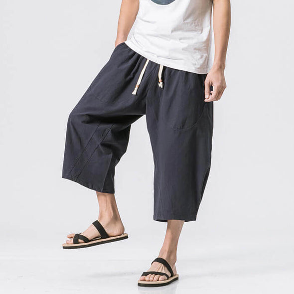 Deshimasu Cropped Pants