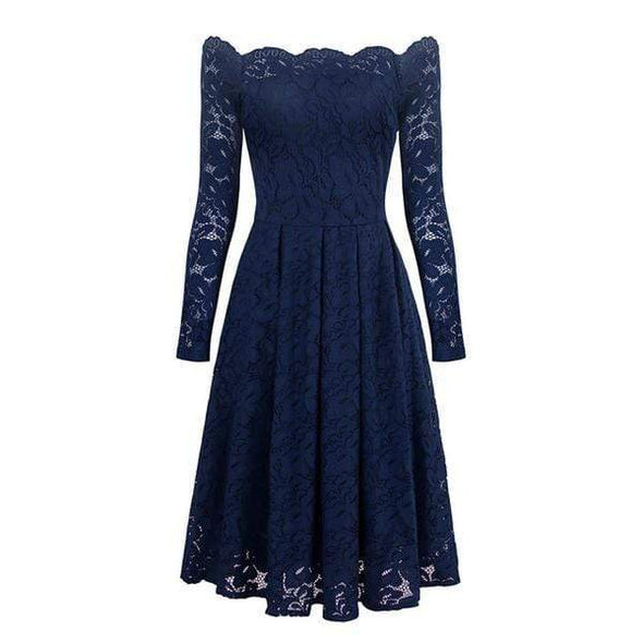 Mystery Lace Floral Dress