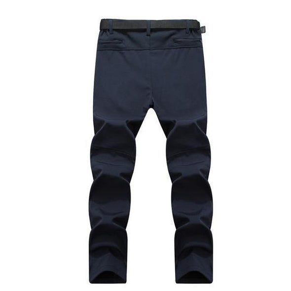 Navy Fleece Softshell Pants