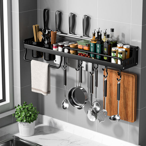 Shelf Wall-Mounted Spice Rack