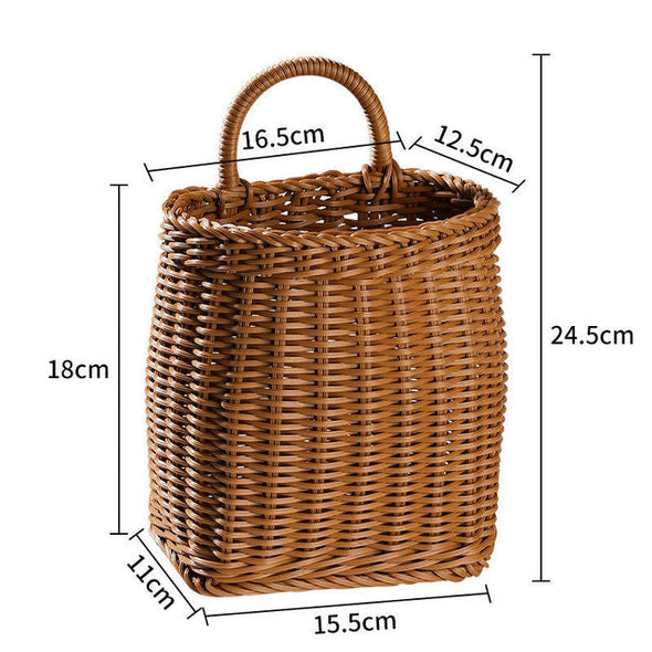 Wall Hanging Woven Basket