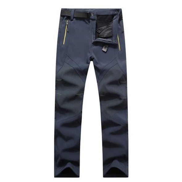 Navy Fleece Softshell Pants